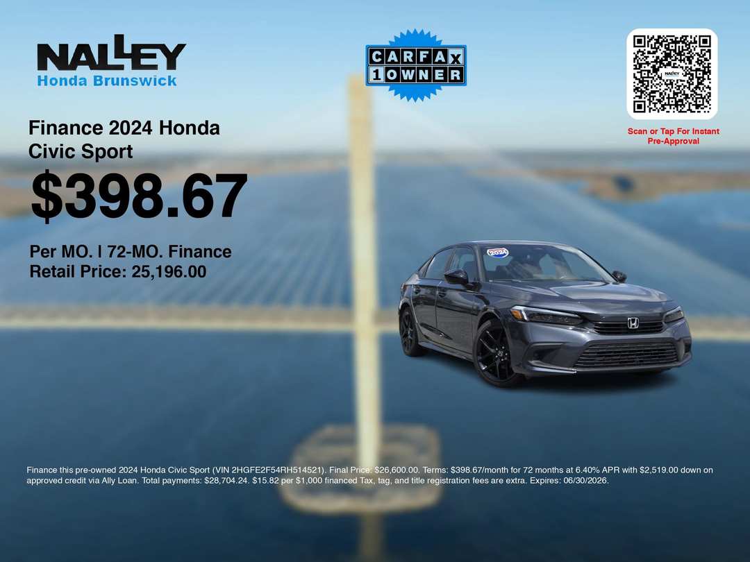 2024 Honda Civic Sport - Image 3