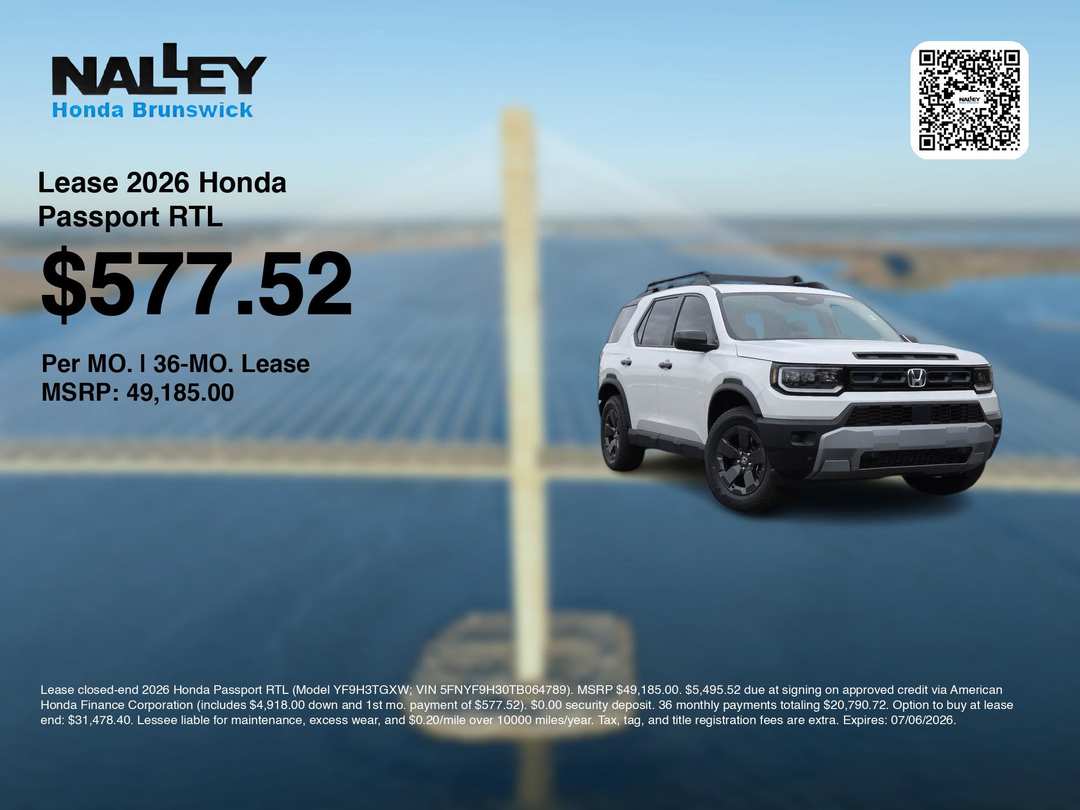 2026 Honda Passport RTL - Image 3