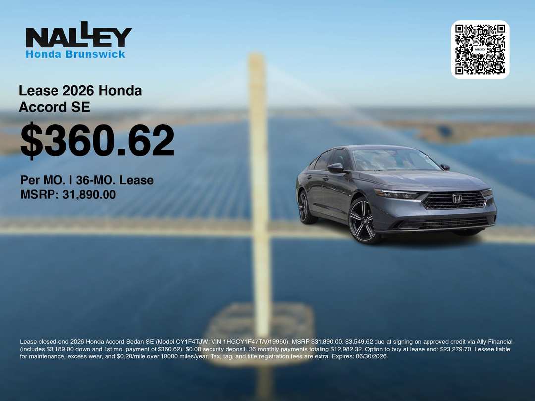 2026 Honda Accord SE - Image 3