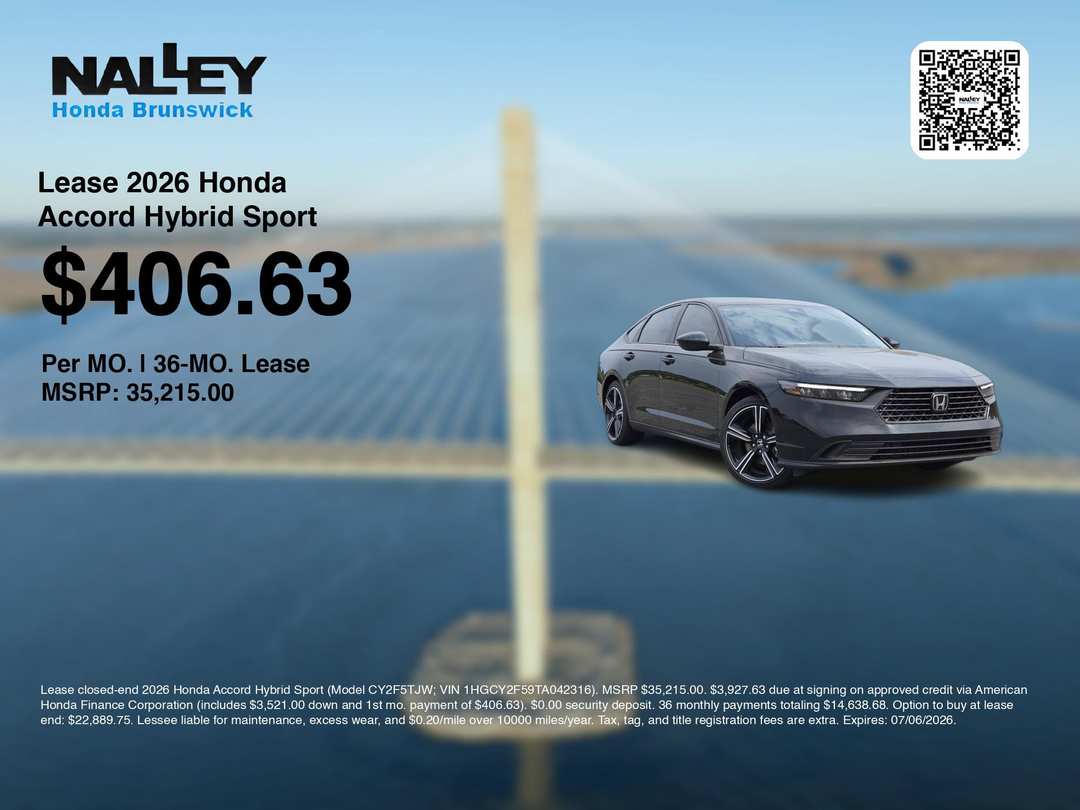 2026 Honda Accord Hybrid Sport - Image 3