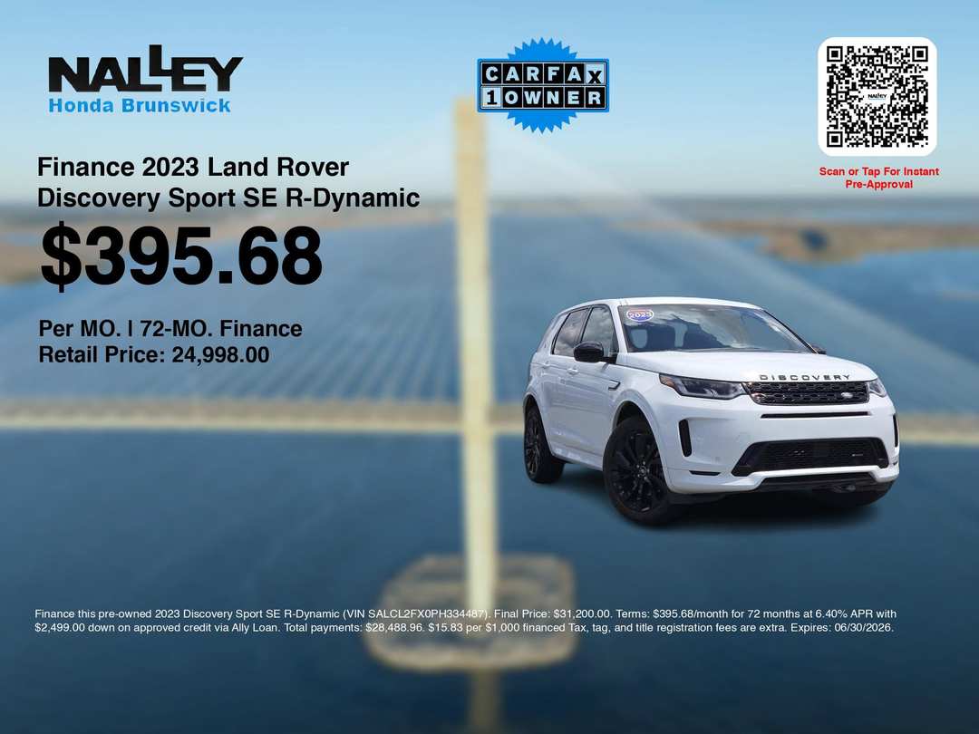2023 Land Rover Discovery Sport SE RDynamic - Image 3