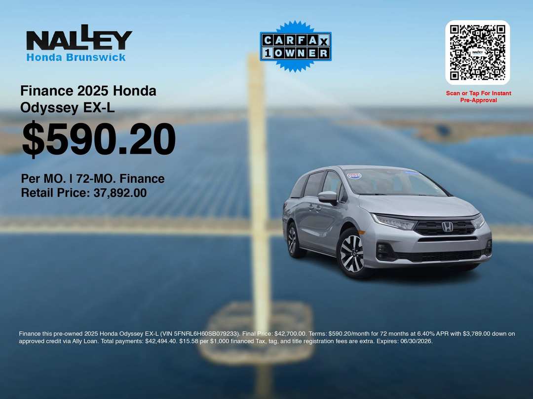 2025 Honda Odyssey EXL - Image 3