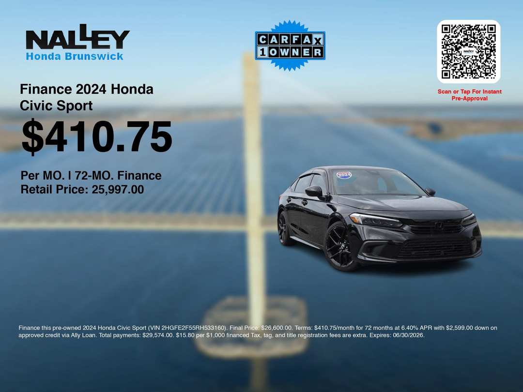 2024 Honda Civic Sport - Image 3