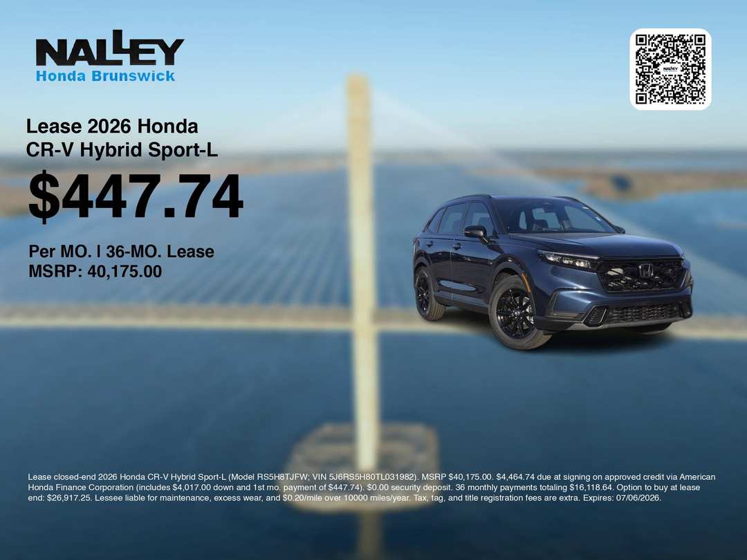 2026 Honda Cr-V Hybrid SportL - Image 3