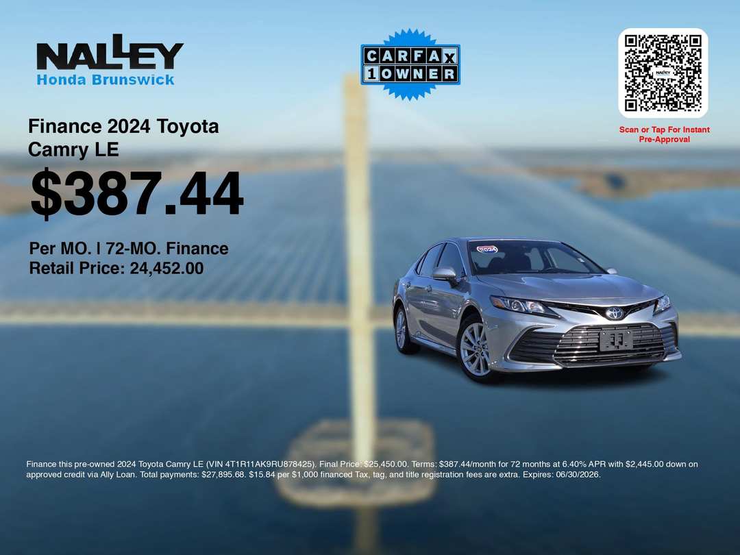 2024 Toyota Camry LE - Image 3