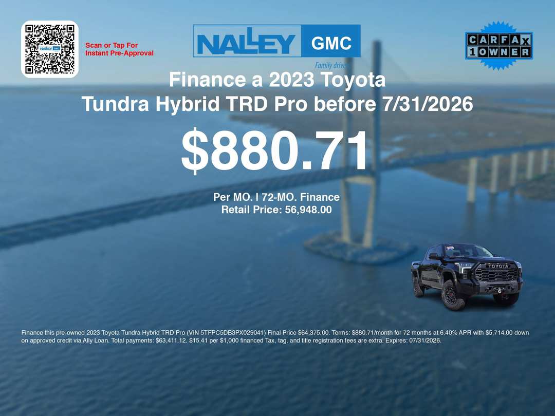 2023 Toyota Tundra TRD Pro Hybrid 5.5' Bed - Image 3
