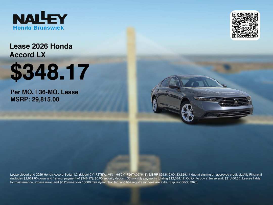 2026 Honda Accord LX - Image 3