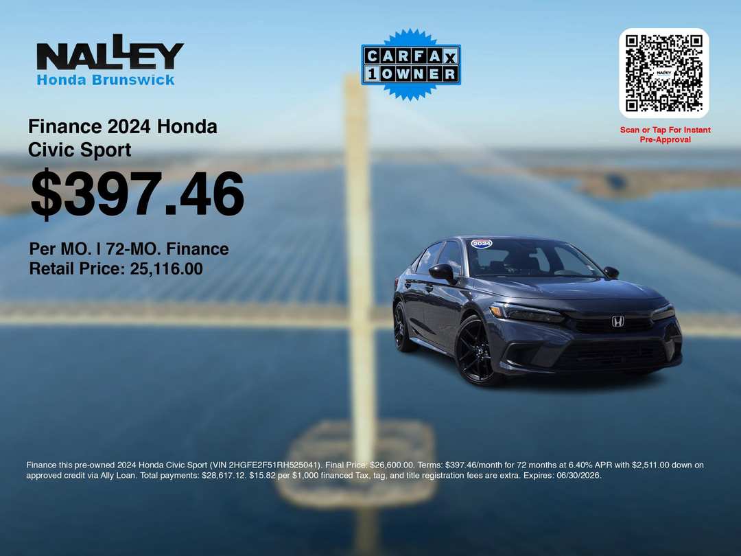 2024 Honda Civic Sport - Image 3