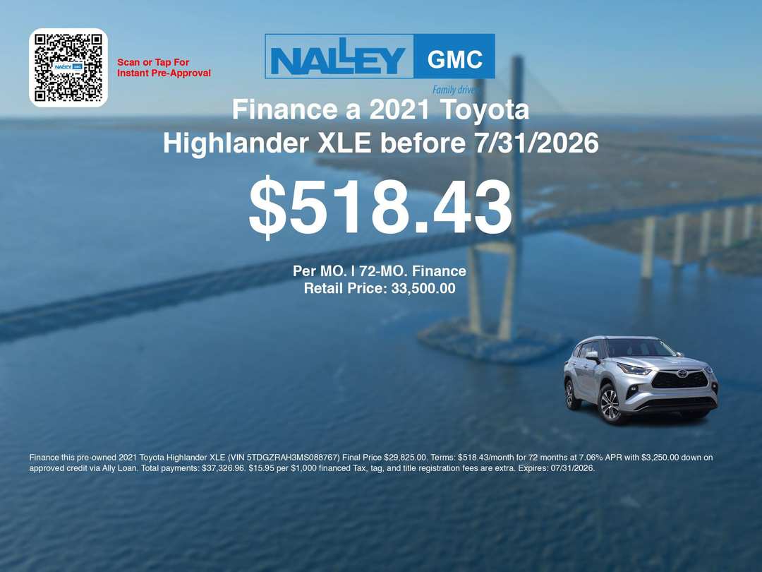 2021 Toyota Highlander XLE - Image 3