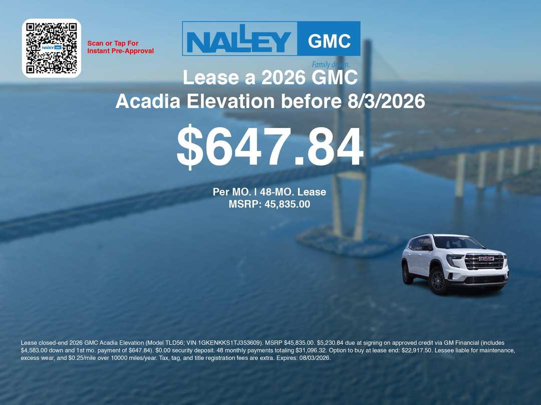 2026 GMC Acadia Elevation - Image 3