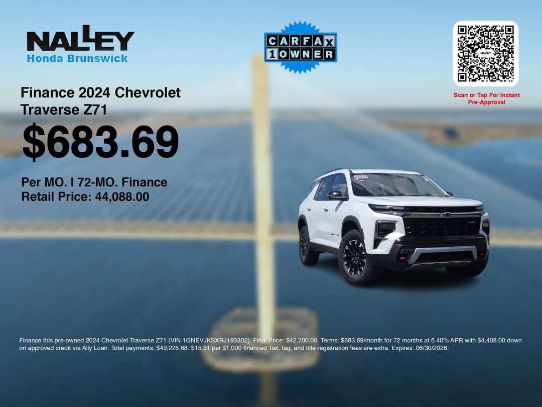 2024 Chevrolet Traverse Z71 - Image 3