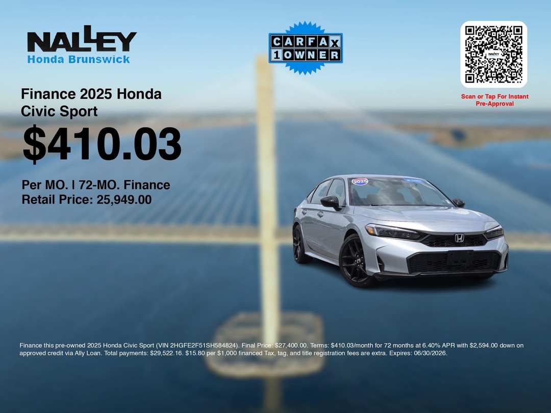 2025 Honda Civic Sport - Image 3