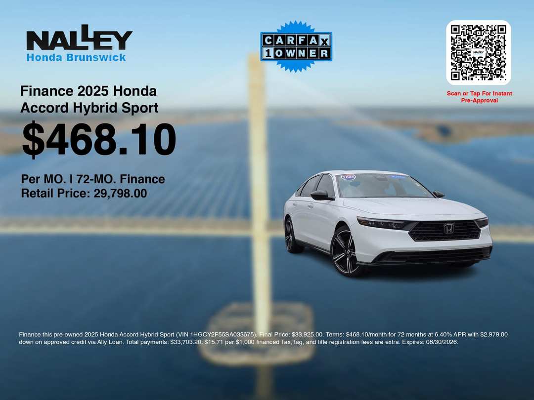 2025 Honda Accord Hybrid Sport - Image 3