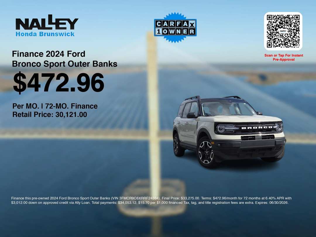 2024 Ford Bronco Sport Outer Banks - Image 3